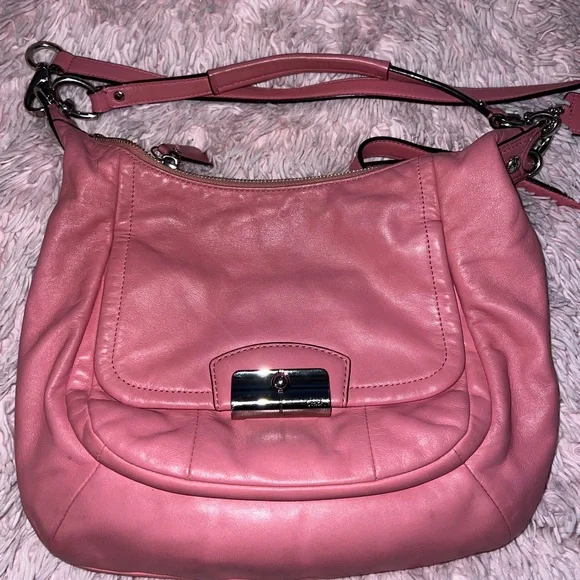 Coach Blush Pink Crossbody Bag and Wallet - Picture 10 of 13